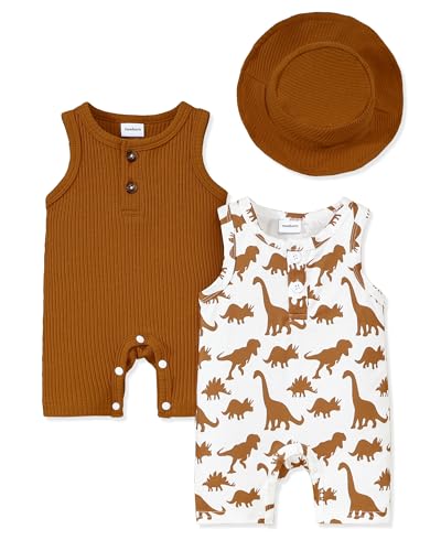 NZRVAWS 0-3 Months Baby Boy Clothes Newborn nfant Boy Outfits Dinosaur Romper Jumpsuit Bodysuit Dinosaur Romper