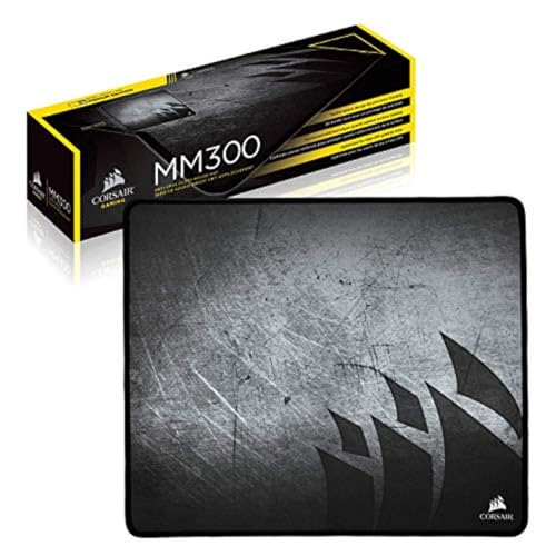 Image of Corsair MM300 - Anti-Fray Cloth Gaming Mouse Pad - High-Performance Mouse Pad Optimized for Gaming Sensors - Designed for Maximum Control - Medium