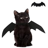 Photo Gallery cuemoon costume da gatto di halloween, ali da pipistrello per gatto, decorazione di halloween per cane, petto e schiena da pipistrello per animale domestico, taglia s Photo Gallery cuemoon costume da gatto di halloween, ali da pipistrello per gatto, decorazione di halloween per cane, petto e schiena da pipistrello per animale domestico, taglia s
