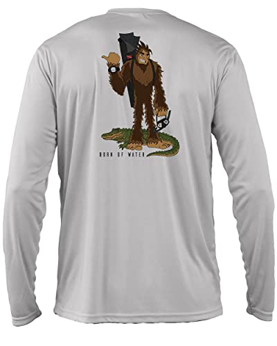 Born of Water Skunk Ape Freediving Shirt: UV UPF+ 50 Long Sleeve
