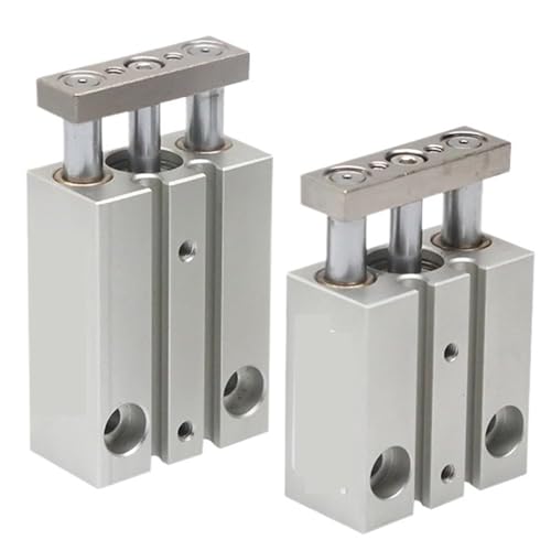 Mini tige de guidage anti-vibration pour cylindre pneumatique compact TCM6X10S