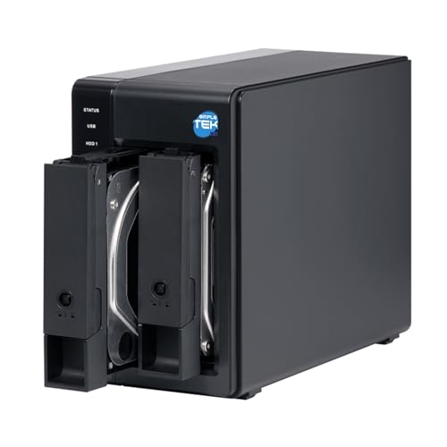 Boîtier DAS USB-C Simpletek 2 baies pour sécuriser vos données et étendre votre stockage PC