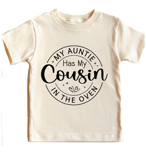 My Aunt Has My Cousin In The Oven Shirt, Big Cousin Shirt, Pregnancy Announcement Shirt, Cousin Shirt, Big Cousin Kids Shirt, Cousin Gift