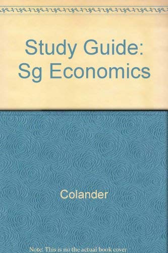 Study Guide t/a Economics 0072551925 Book Cover