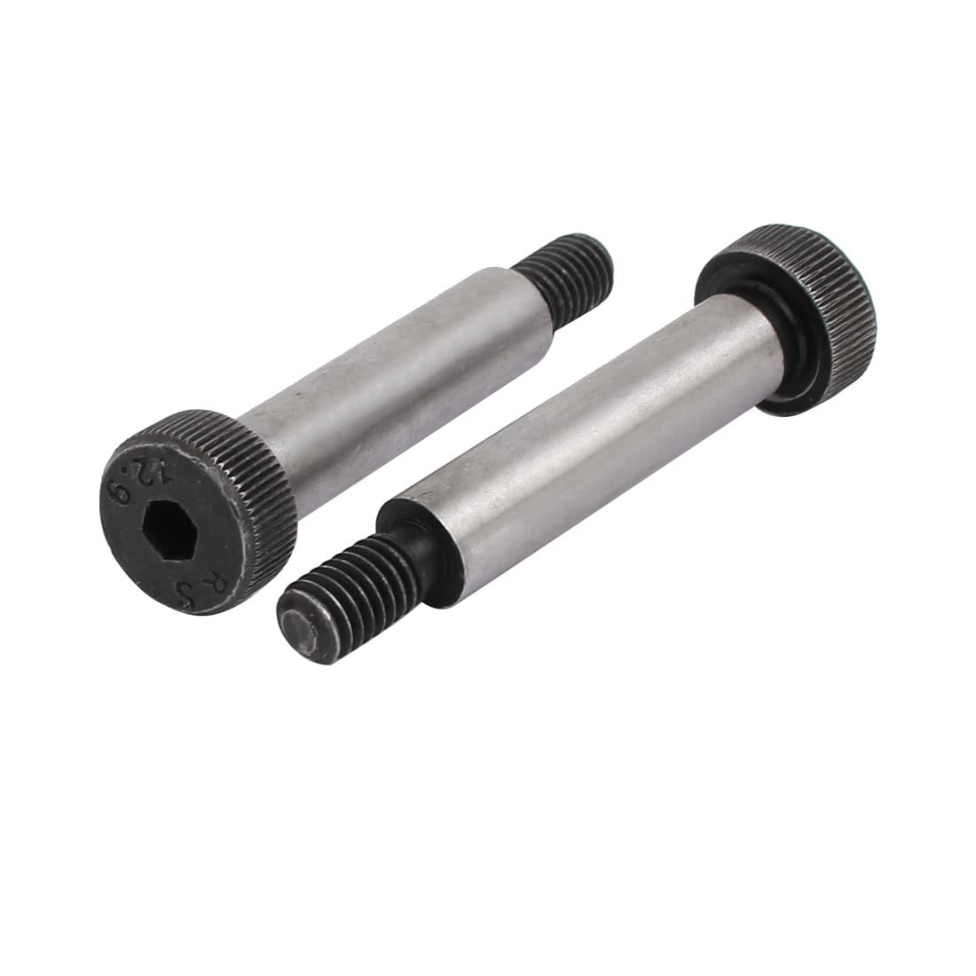 Sourcingmap – ® 2 pcs M10 x 50 mm rosca 25 mm de diámetro 42 mm interior exterior Dia acero inoxidable 304 elevación perno de ojo