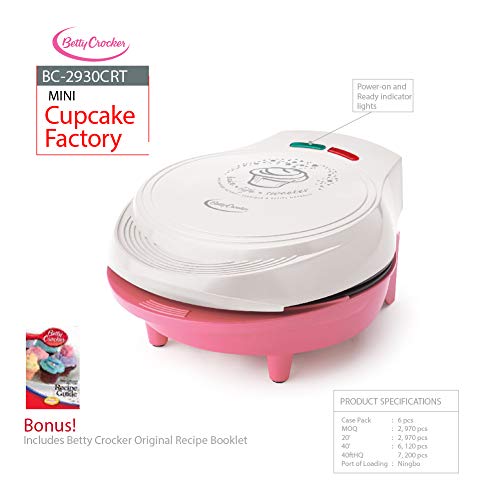Betty Crocker BC-2930CRT Cupcake Maker, Pink thumb #6