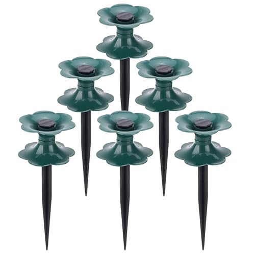 GLEAVI Lot de 6 Piquets de Guidage pour Tuyau d'Arrosage en Polypropylène pour Arrosage Jardin Potager et Extérieur