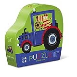 Crocodile Creek Tractor Jigsaw Puzzle (12 Piece)