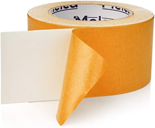 Double Sided Rug Tape - Hardwood Floors, Carpet, Area Rugs, Tile (2.5 Inch, 30 Yd)
