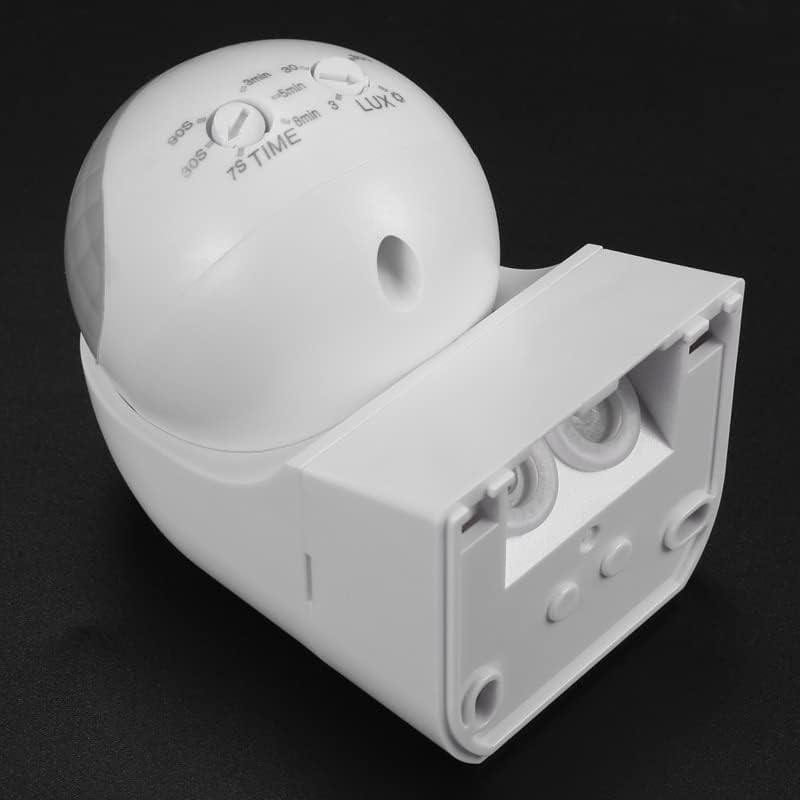 Ac110V-240V 180 Degree Outdoor Ip44 Security Pir Infrared Motion Sensor Switch Detector Movement Switch Max 30M - (Color: White)