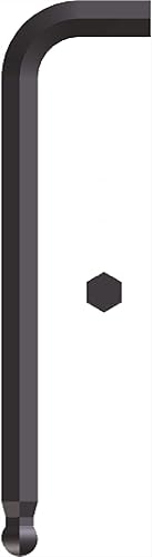 Llave hexagonal de extremo de bola, tamaño de punta 316 pulgadas, PK10