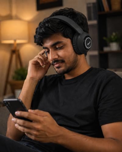 Image of RASSFOAT X7 RGB Wireless Headphones - Powerful Sound, 30H Playtime & Stunning 7-Color RGB Lights. Foldable, Comfortable, and Perfect for Music, Gaming, Movies & Calls-Anywhere, Anytime.