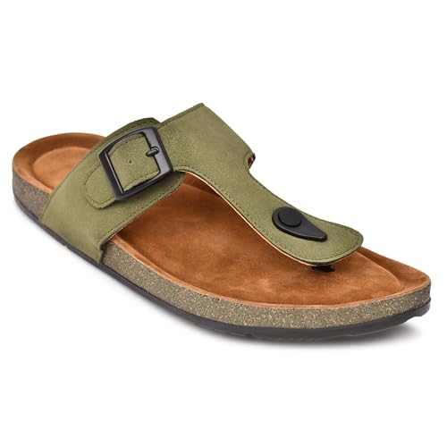 Image of HEALTH FIT Comfortable & LightWeight | Fashionable & Everyday Stylish & Durable Design Slip-on Style Flip Flops for Gents HF3078