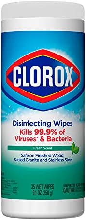 Clorox Disinfecting Wipes, Fresh Scent, 35-ct