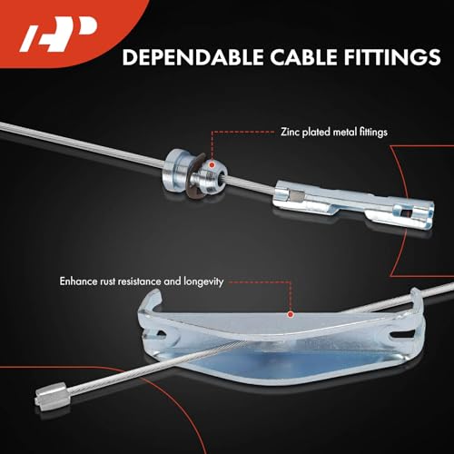 Cable de freno de estacionamiento para Ford F-250 de 1999 a 2004 en pendientes 3