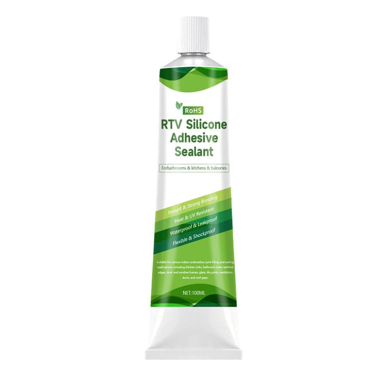 RTV Silicone Caulk Waterproof Sealant 3.3 fl oz All Purpose