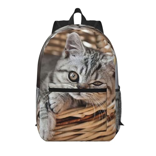Sac à dos d'école chat Noir EdWal léger pour vos trajets et cours au quotidien