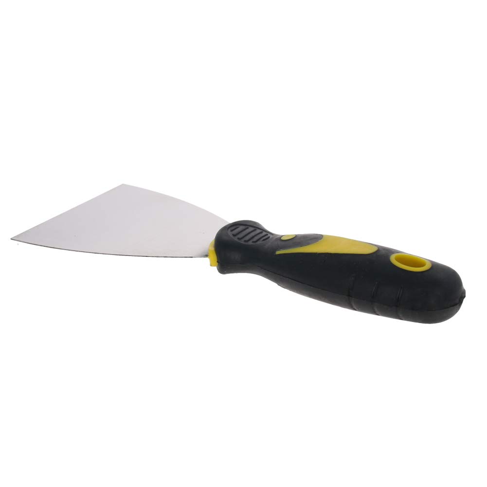 Utoolmart Putty Scraper 75 CRV Steel Putty Knives with Plastic Ergonomic Handle for Taping Paint Wall Floor Tile 3pcs