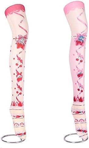 Amazon ロリータ タイツ 柄タイツ ロリータ いちご スイーツ ピンク タイツ 通販