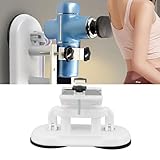 Hands Massage Gun Holder, Wall Mounted Multifunctional Fascia Gun Mounting Bracket for Fitness Back Shoulders Legs, with 2 Suction Cups