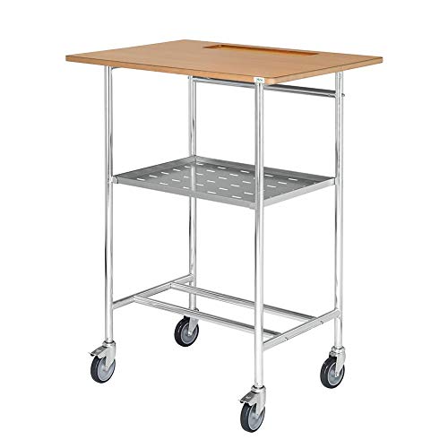 Rollpult Tischwagen mit Zwischenboden 800 x 570 x 1.055 mm, Traglast: 150 kg