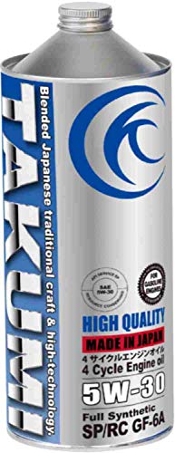 TAKUMIモーターオイル(AKTJAPAN) エンジンオイル 5W-30 SP/RC GF-6A 1L...