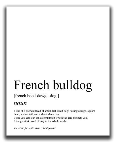 French Bulldog Gifts - 8x10