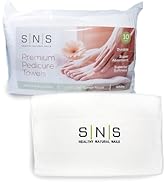 SNS Premium Pedicure Towel - Durable, Washable & Absorbent Cotton Handtowels for Pedicures - Ultr...