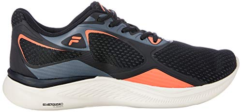 Tênis Attractive, Fila, Feminino, Preto/Grafite/Coral, 38