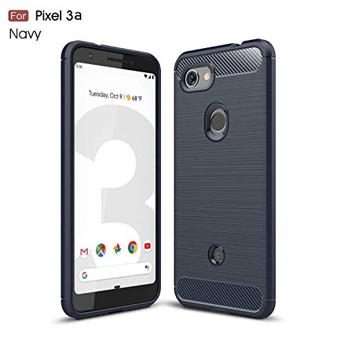 Toppix TPU Case for Google Pixel 3A, Soft TPU Bumper Flexible [Shock Absorption]