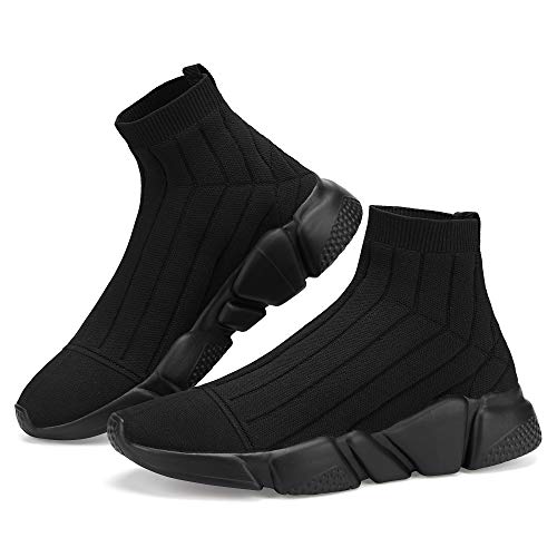 Image of Casbeam Men's Running Knit Comfortable Lightweight Breathable Casual Sports Shoes Fashion Sneakers Slip-On Walking Shoes