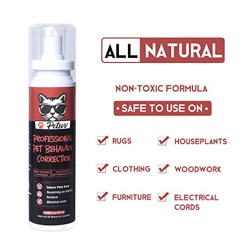 image for QUTOP Cat Spray for Scratching - Cat Scratch Deterrent for Kittens and