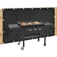 Heat Shield For Wood Stove Deck Fence Protector From Grill Heat