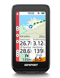 iGPSPORT BiNavi Air Fahrradcomputer Kabellos, GPS 3,0″ To…