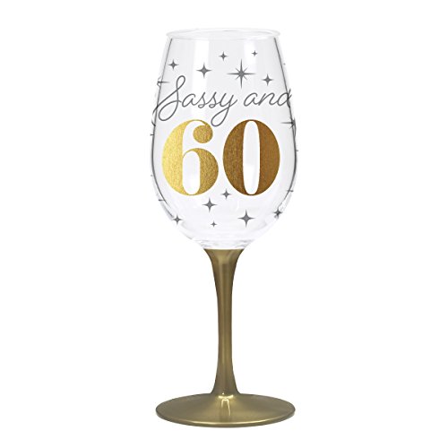 Up To 60% OFF X&O Paper Goods QWGO-20899 Sassy and 60' Birthday Acrylic Wine Glass, 12 oz, 60 Up To 40% OFF X&O Paper Goods QWGO-20899 Sassy and 60' Birthday Acrylic Wine Glass, 12 oz, 60