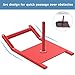 BeneLabel Weight Sled Fitness Strength Training Sled Red Weighted Training Sled Fits 1