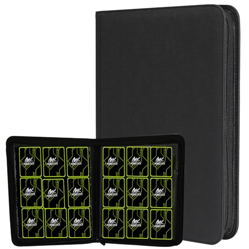 MONO ZACK カードファイル トレカ バインダー 9ポケット 360枚収納 カードケース ファイル スリーブ対応 (ブラック)（Amazon）