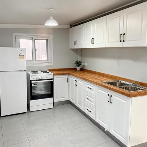 Prefabricated Tiny Houses to Live in for Adults, 20Ft Folding Expandable ContainerMobile Modular Tiny Homes for Sale Prefab with 1 2 3 4 Bedroom LivingRoom 1 Full Equipped Bathroom & Kitchen - Image 6