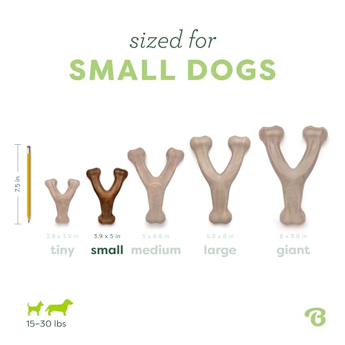 Benebone Wishbone Durable Dog Chew Toy for Aggressive Chewers, Made in USA, Small, Real Bacon Flavor - Image 5