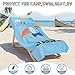 Peronalize Name Blue Cartoon Lacoster Beach Towels Personalized Cute Beach Towels, Custom Name Unicorn Print Pool Towels, Various Sizes Beach Towel, Highly Absorbent Super Soft Microfiber Towels