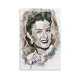 ジーン・ピーターズ 映画俳優ポスター 1 キャンバスアートポスター 水着写真ポスター。抽象的なポスター。リビングルームの装飾ポスター。部屋の装飾。壁の装飾ポスター。廊下の装飾アンフレームスタイル20x30インチ(50x75cm)