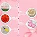 WLLEYAY Marry Me Sign Large Proposal Decorations Light Up Letters with 2000 Pcs Rose Petals and 24 Romantic LED Flameless Candles Love Balloons Kit for Valentines Engagement Wedding Outdoor Decor