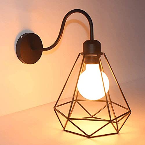 Image of GreyWings Geometric Antique Bronze Metal Wall Light, Modern Industrial Decorative Sconce, (Bulb not Included) Small Pack of 1