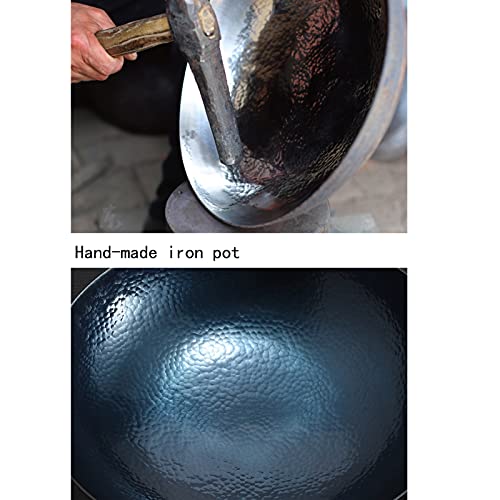 Wok de Hierro Carbono 32 cm sin Recubrimiento miniatura 7