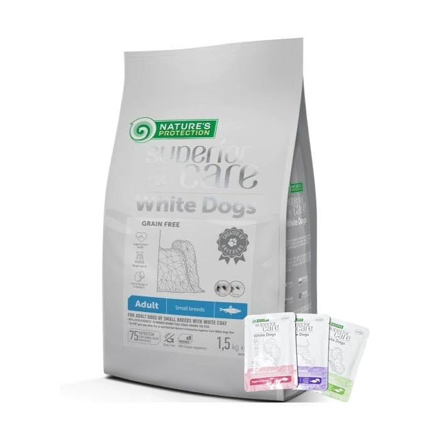 ネイチャーズプロテクション ホワイトドッグ ニシン アダルト1.5kg x2袋 Amazon.co.jp: ネイチャーズプロテクション ホワイトドッグ
