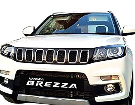 CAR SAAZ Compass Style Front Grill Compatible with Vitara Brezza Type 1(2016-2019)