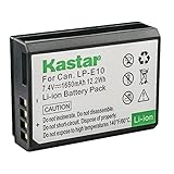 Kastar Battery (1-Pack) Replacement for Canon LP-E10, LC-E10 Work with Canon EOS Rebel T5, EOS Rebel T3, EOS Kiss X50, EOS Kiss X70, EOS 1200D, EOS 1100D DSLR Cameras