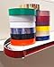 STORE FIXTURES DIRECT Decorative Gondola Shelving Vinyl Insert for Ticket Channel 130 FT. x 1.25 in. - Red