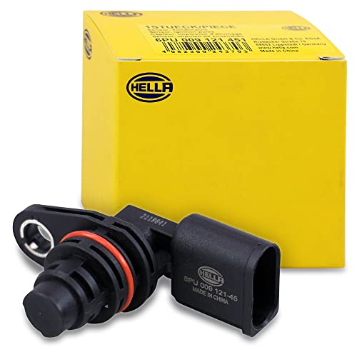 Capteur d'arbre à cames HELLA 6Pu 009 121-451 avec joint d'étanchéité 12V 3 pôles
