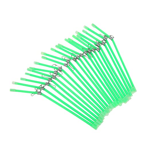 Rura Antysplątaniowa, 20-częściowy Wysięgnik Podajnika z Zatrzaskami Złącze Balansu Rury Akcesorium Wędkarskie(Zielony metal)